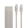 thumbnail image 1 of Cable USB-C a USB-C Trenzado Carga Rápida 1.5 m para Apple y Android, 1 of 7