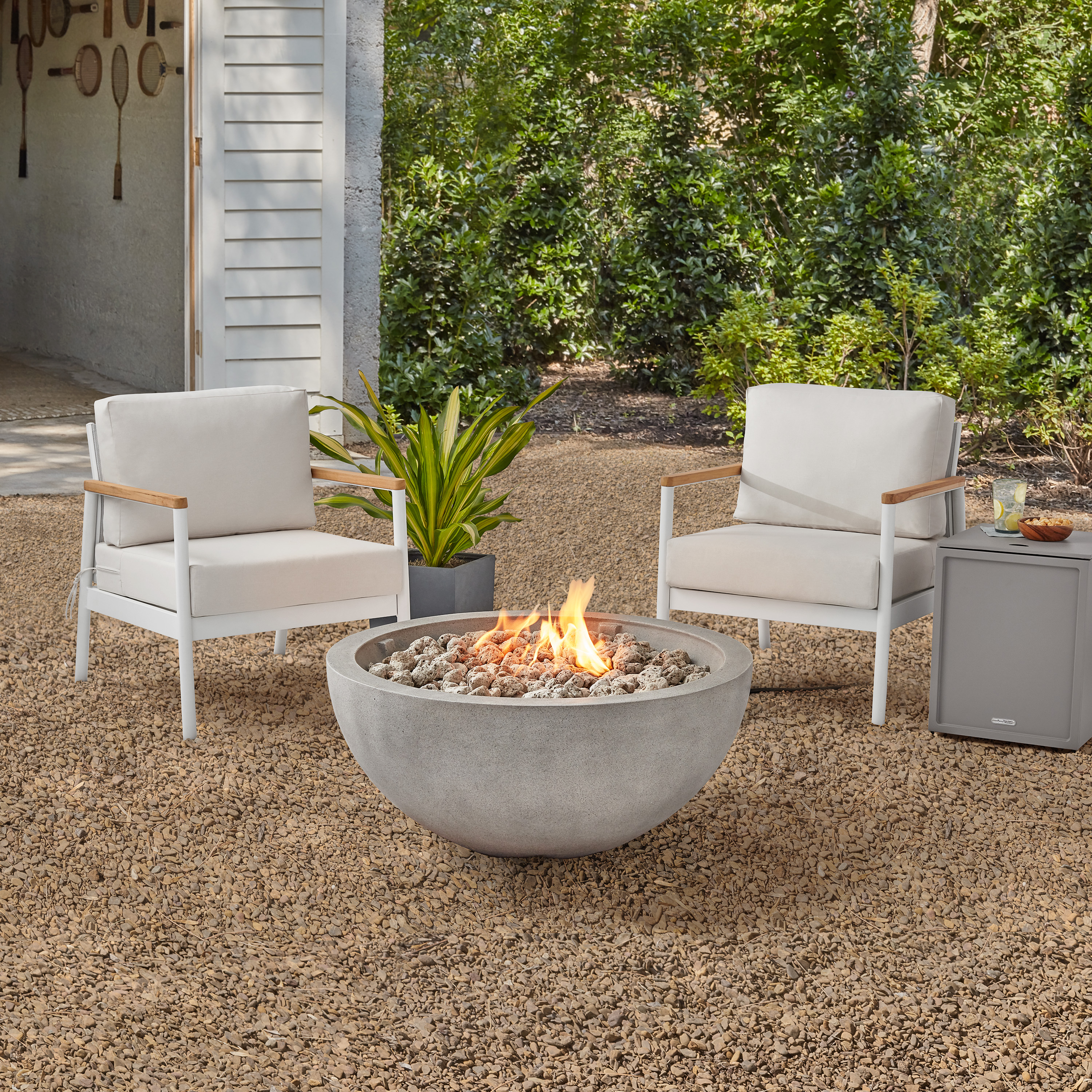 Better Homes & Gardens Wellsley 2-Piece Aluminum Outdoor Lounge Chairs Set by Dave & Jenny Marrs - image 2 of 9
