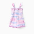 thumbnail image 7 of Disney Princess Toddler Girls Rompers Ariel Moana Rapunzel Graphic Suspenders Jumpsuits Sizes 2-6, 7 of 7