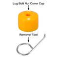 thumbnail image 3 of 20 unidades de tornillos de rueda para coche, color amarillo, 17 mm Unique Bargains Cubo Tornillo Tapa, 3 of 7