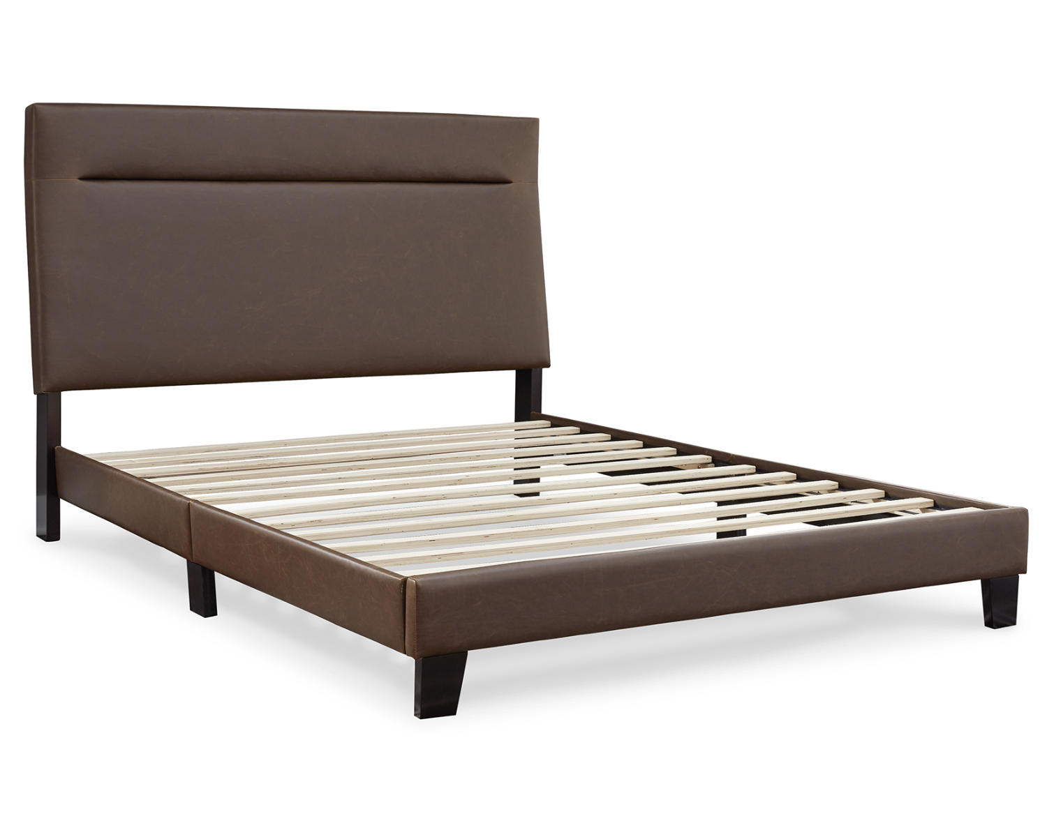 Signature Design by Ashley Contemporary Adelloni Queen Upholstered Bed  Brown - image 4 of 6