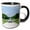 Black/White, variant on 3drose, Nymphenburg Palace Garden, Munich, Germany - Eu10 Mzw0107 - Martin Zwick, 15oz Mug