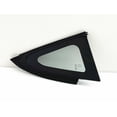 thumbnail image 2 of Chrome Moulding Style Driver Left Side Rear Quarter Window Quarter Glass Compatible with Tesla Model 3 2017-2023 Models, 2 of 7