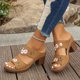 thumbnail image 4 of WILLBEST Sandalias Elegantes Para Mujer Para Uso Diario Con Diseño De Punta Abierta Y Tacón Alto Para Primavera Y Verano., 4 of 8