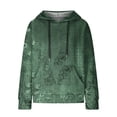 thumbnail image 4 of Azrian Women's Fashion Hoodies & Sweatshirts,Women Casual Printing Long Sleeve Drawstring Hooded T-Shirt Blouse Pullover Tops Deals Saving on Sale, 4 of 6