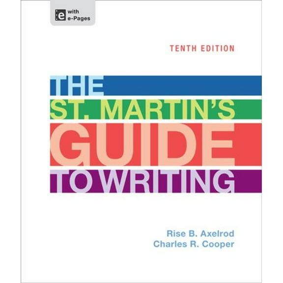 Pre-Owned The St. Martin's Guide to Writing (Hardcover) 9781457604423