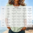 thumbnail image 3 of Fengactive Womens V Neck Top Long Sleeve Slub Texture Relaxed Fit Casual Basic Tee, 3 of 8