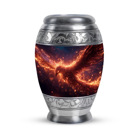 SABURIAL Phoenix Urn - Burial Urn For Ashes - 3 Inch - Pack Of 1 - Ash Keepsakes For Human Ashes - Miniature Urns For Human - Unique Urns