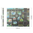 thumbnail image 6 of Happy Date Kids Rug Carpet Playmat City Life Extra Large Learn Have Fun Safe, Children's Educational, Road Traffic System, Multi Color Activity Centerpiece Play Mat, 6 of 7