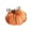 Orange, variant on 7 in Halloween Handwoven Straw Pumpkin Figurine, Fade-Resistant Braided Decorative Ornament, Rustic Fall Harvest Display for Desktop Tabletop Sofa Side Table