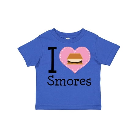 

Inktastic I Love Smores Gift Toddler Toddler Girl T-Shirt