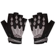 thumbnail image 2 of Guantes de Ciclismo Amortiguación de Medio Deportes Sin s - Gray S Sunnimix Guantes de ciclismo, 2 of 7