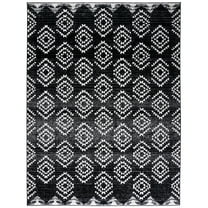 SAFAVIEH Skyler Kandace Oriental Area Rug, Black/Ivory, 8' x 10'