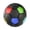 Black, variant on H12 Football Shaped Portable Wireless Bluetooth Speaker with Colorful LED Light, Deep Bass, Outdoor Waterproof Speaker, Creative Gift Idea (1 Bluetooth Speaker)