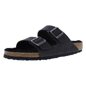 Birkenstock Arizona Black Double-Strap Slide Sandals Size 42 Amazon.com | Birkenstock Men main image 2