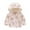 Beige, variant on Toddler Kids Baby Boys Girls Cartoon Dinosaur Rainbow Camouflage Zip Windproof Jacket Hooded Trench Lightweight Kids Coats Windbreaker Casual Outerwear