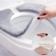 thumbnail image 2 of Toilet Seat Cover, 2pcs Memory Foam Toilet Seat Cover Washable Toilet Seat Cushion Toilet Heating Pad, 2 of 5