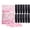 Black, variant on COREBAY Travel Kit with 12 Pocket Plastic Combs and 100 Compressed Towels Disposable Portable Face Towel and Fine Tooth Comb for Camping Outdoor