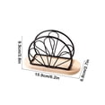 thumbnail image 3 of Cagogo Clearance under $5 Napkin Holder for Table, Metal Paper Napkin Holder for Dining Table, Modern Decor for Kitchen or Dining Room, Standing Napkin Dispenser for Kitchen Countertop Restaurant Bar, 3 of 6