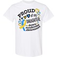 thumbnail image 3 of Inktastic Proud of My Daughter Down Syndrome Awareness T-Shirt, 3 of 5