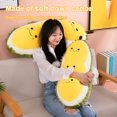 thumbnail image 3 of Peluches Dibujos Animados Lanzamiento Frutas Muñeco Tranquilizador para Bebé Juguete Peluche Durian Del, 3 of 9