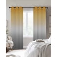 thumbnail image 3 of Color Gradient Pattern Blackout Curtains 72 Inches Long for Bedroom, Thermal Insulated Room Darkening Black Out Window Curtain Panels Grommet Drapes for Living Room, 3 of 8