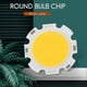 thumbnail image 2 of 5W Chip Light Round COB Super LED Light LED Lamp Bulbs Warm White DC15-17V, 2 of 5