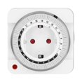 thumbnail image 4 of Timer Socket Mechanical 24 Hour 15 Minute Step Automatic Countdown Timer for Electric Bicycle EU Plug 230V, 4 of 5