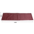 thumbnail image 3 of Tissu de Remplacement pour Fauteuil Inclinable Imperméable, Maille de Remplacement pour Fauteuil Inclinable, Tissu de Remplacement pour Salon Inclinable pour l'Extérieur, Fleur Rouge, 3 of 8