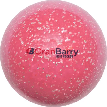 CranBarry Glitter Practice Field Hockey Ball Pink