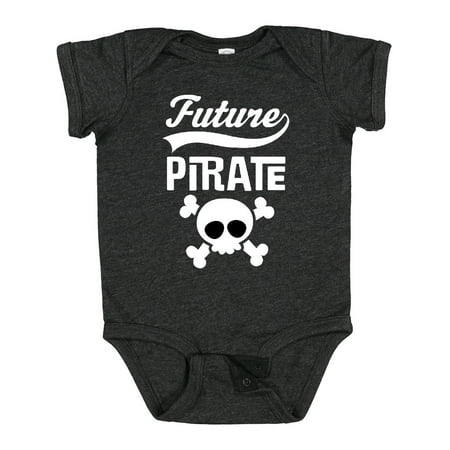 

Inktastic Future Pirate Kids Skull Gift Baby Boy Bodysuit