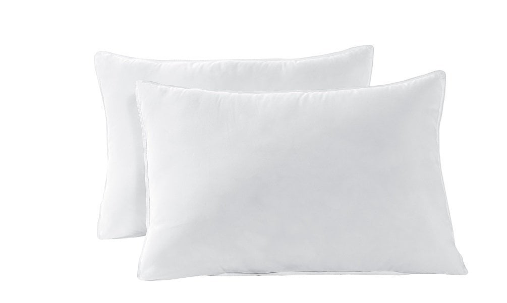 set of 2 18"x18" Chezmoi Collection Extra Fill Down Alternative Pillow Insert 