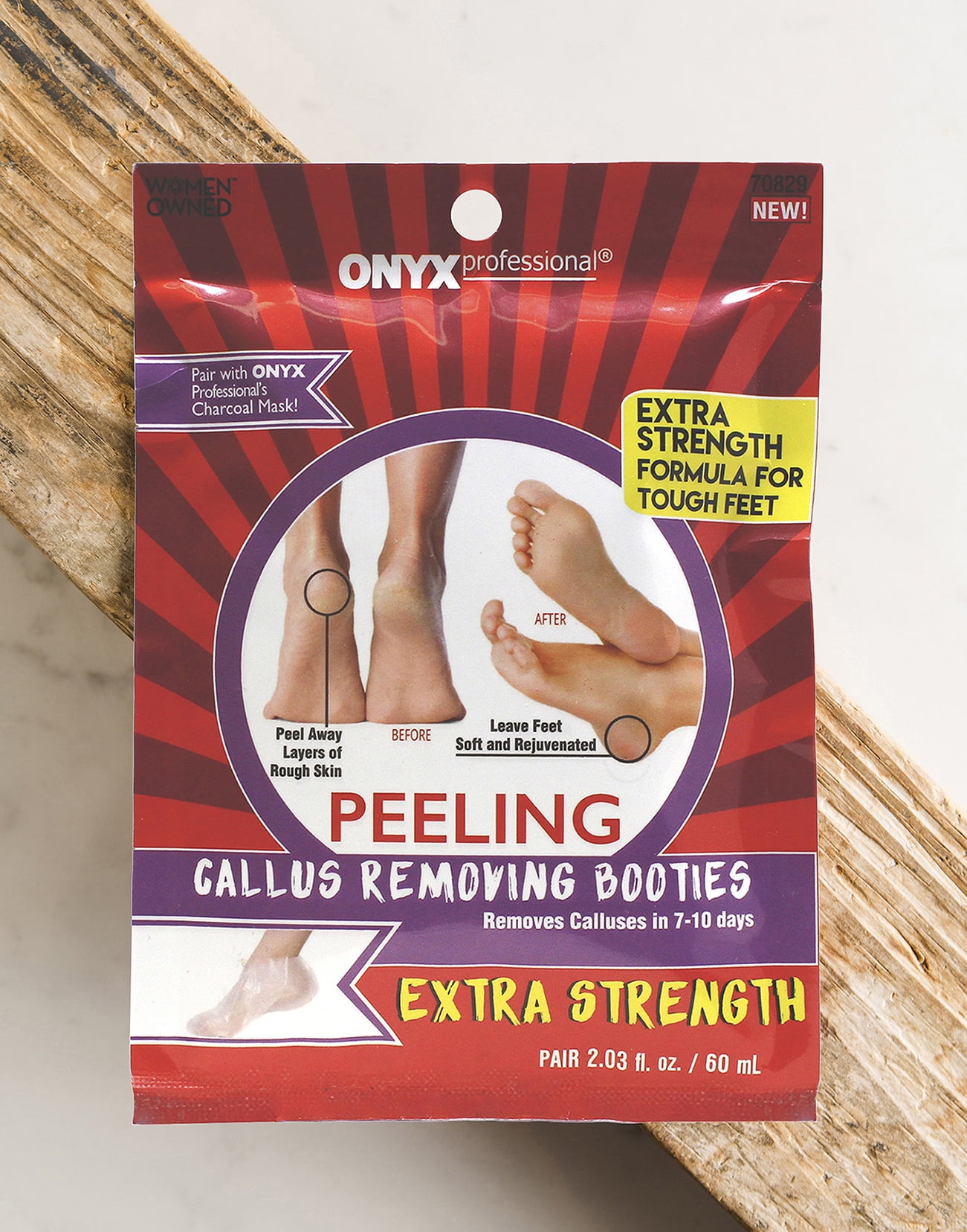 Onyx Professional Extra Strength Callus Removing Booties Walmart