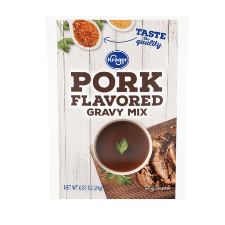Pork Flavored Gravy Mix 0.87 oz 4 Pack