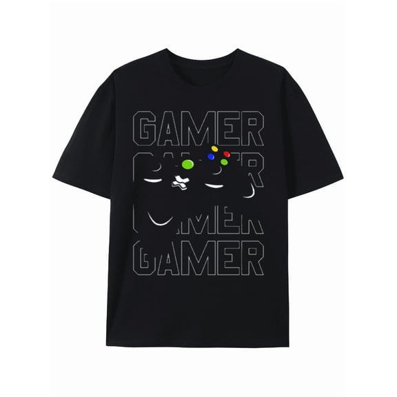 Greenink T-Shirt Gamer Pride: Controller Graphic Tee