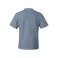 thumbnail image 3 of Hanes - Beefy-T T-Shirt - 5180 - Stonewashed Blue - Size: 3XL, 3 of 3
