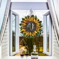 thumbnail image 3 of Apmemiss Clearance Sunflower Stained Glass Window Hanging, Sunflower Suncatchers Hanging Glass Decor,Sun Catchers Indoor Wall Art Home Decor Gift for Flower Lovers Women, 3 of 5