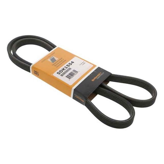 Accessory Drive Belt - Compatible with 2012 - 2014 Volkswagen Passat 2.5L 5-Cylinder 2013