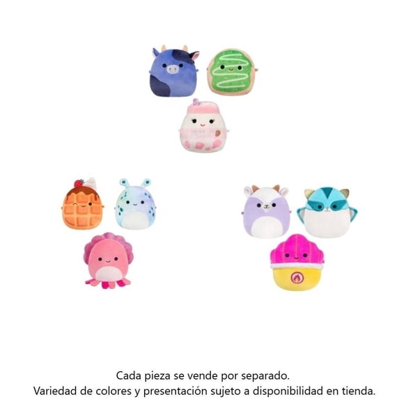 Peluches Jazwares Micromallows 6.35 cm varios modelos 1 pieza
