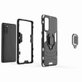 thumbnail image 5 of Dteck Shockproof Case For Galaxy S20 FE 6.5 inch, Rotating Ring Armor Dual Layer Ring Kickstand Shockproof Drop Protection Compatible Magnetic Car Mount case Holder, red, 5 of 5