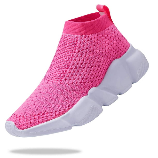 Pink hotsell sock sneakers