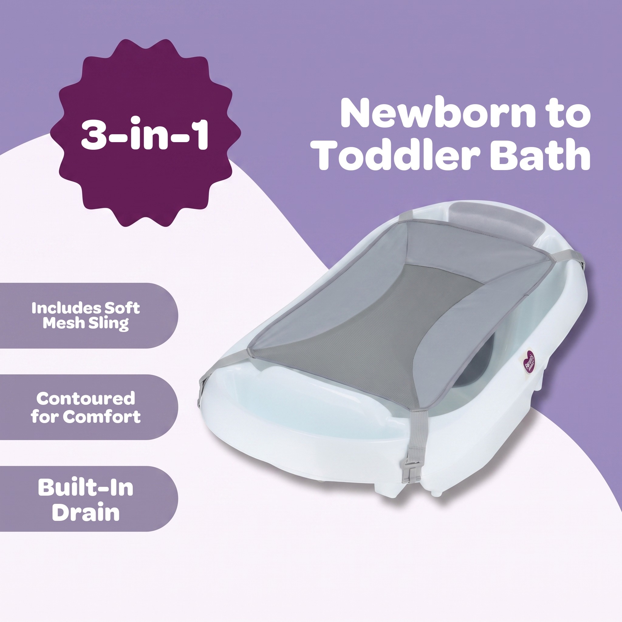 Parent's Choice 3-in-1 Newborn to Toddler Bath with Sling photo 3