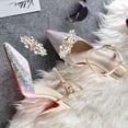thumbnail image 2 of 2pcs Bridal Shoe Clips Rhinestone Shoe Decorations Wedding Bride Shoe Clips, 2 of 8