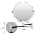 thumbnail image 4 of Miroir de Maquillage Mural Pivotant à 360°, 4 of 4