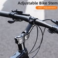 thumbnail image 4 of Adjustable Bicycle Handlebar Stem Variable 60 Degree Angle Aluminum Alloy Bike Handlebar Riser Road Bike Front Fork Stem Adapter, 4 of 6