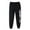 Black, variant on ANINEO Toddler Baby Boys Girls Sweatpants Solid Color Elastic Waist Trousers Bottoms Casual Pants Multipacks Long Pants