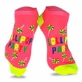 thumbnail image 4 of TeeHee Fun Food Taco Pizza Hamburger Socks for Women Low Cut Ankle No Show Socks 12 Pairs (Food-Letter), 4 of 11