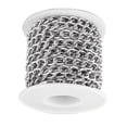 thumbnail image 1 of Rongfmy 16.4ft Never Aluminum Curb Chain Link Twisted Chains Metal Cable Chain Link, 1 of 9