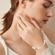 thumbnail image 3 of Pulsera de piedra natural morada Tianhe piedra volcánica esmerilada con tarjeta Pulsera de piedra natural, 3 of 8