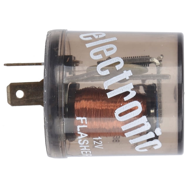 Flasher Relay, Transparent Housing Turn Signal Relay Front Left Right For Regular Bulb For LED Bulbs Replacement For C1500 1993-1999